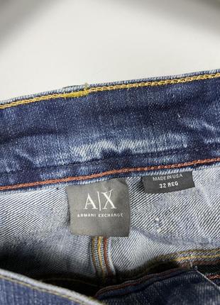 Armani exchange made in usa вінтажні джинси4 фото