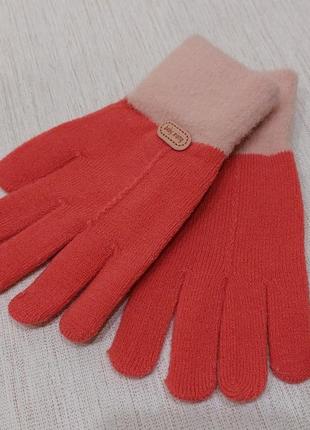 Перчатки на дівчинку рукавички5 фото