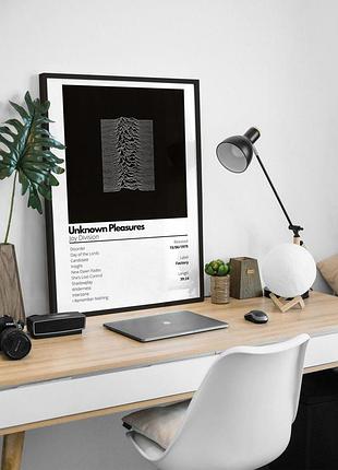 Постер альбома joy division - unknown pleasures (up)