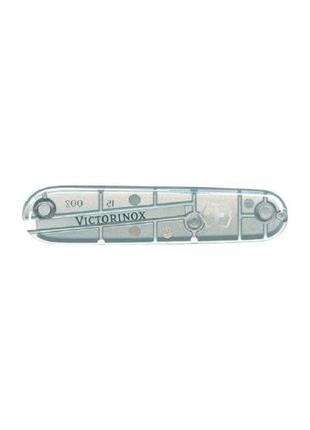 Накладка victorinox до ножа 91 мм передня срібляста прозора (c.3607.т3)1 фото