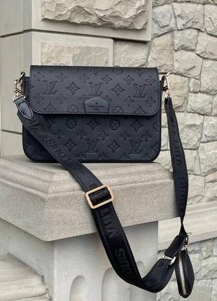 Женская сумка louis vuitton pochette black