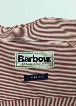 Мужская рубашка barbour slim fit оригинал7 фото