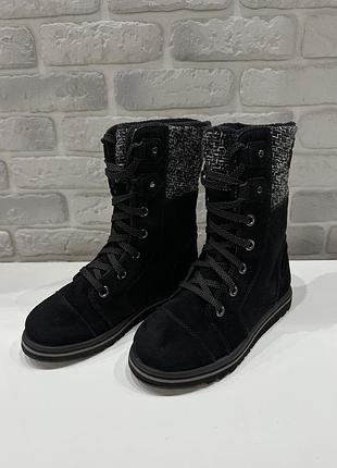 Высокие ботинки sorel 36р
