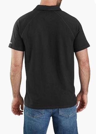 Поло, тенниска, батник carhartt force relaxed fit midweight short-sleeve pocket polo2 фото