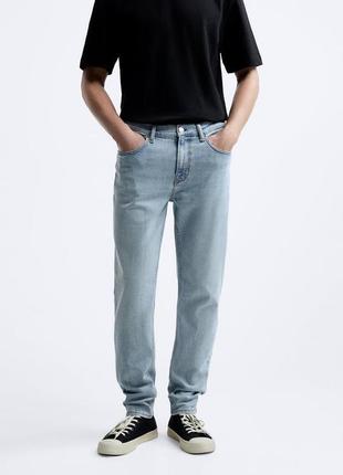 Нові zara з біркою джинси джинсы прямі широкі прямі широкі оверсайз
