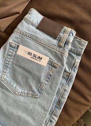 Нові zara з біркою джинси джинсы прямі широкі прямі широкі оверсайз9 фото
