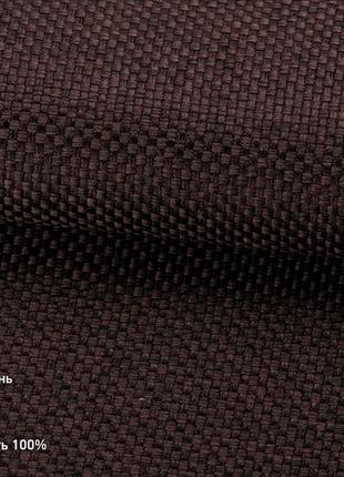 Римскі штори рогожка dimout шоколад 16