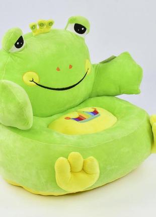 М'яке дитяче крісло жабеня  31198
