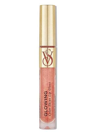 Блeск для губ victoria's secret glowing color shine lip gloss (11 oz.)
