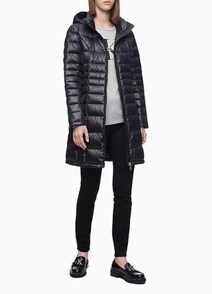 Качественный, стильный пуховик, пальто, куртка от calvin klein, новый
