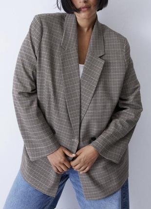 Пиджак жакет оверсайз h&m2 фото