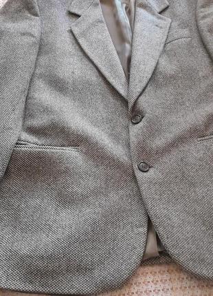 Шерсть и кашемир стильный пиджак итальялия derby4 фото