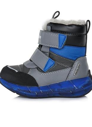 Зимние водонепроницаемые ботинки d.d.step