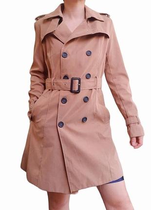 Пальто женское sotty р s/44-м/46 деми мокко