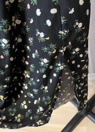 Платье миди в цветочный принт shein7 фото