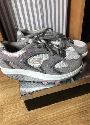 Кроссовки замш с текстилем ! skechers !