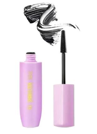 Туш для вій show by pastel show your look 24 г стійкості з наклейками2 фото