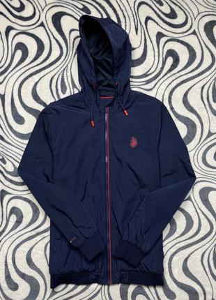 Ветровка Jordan Jumpman Classics Polo Shirt Carbon Gym Red.