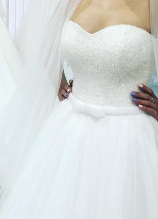 Платье свадебное swarovski6 фото