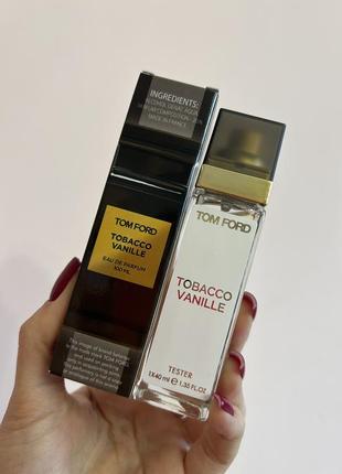 Парфюм tom ford - tobacco vanille 40 мл.🤎 парфуми, духи, туалетна вода, спрей, тестер, пробнік1 фото