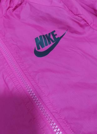 Куртка розовая на флисе nike 12-13 лет 147-158 см3 фото