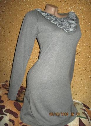 Кашемірова сукня туніка2 фото