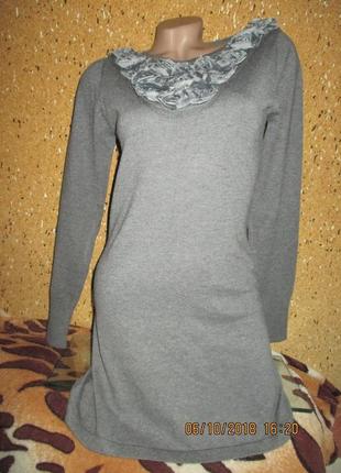 Кашемірова сукня туніка3 фото