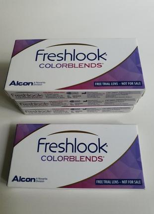 Цветные линзы freshlook colorblends alcon