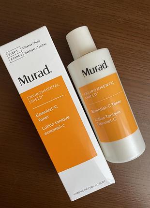 Тоник / тонер для лица с витамином c murad environmental shield essential-c toner1 фото