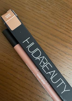 Автоматичний олівець для губ huda beauty lip contour 2.0 automatic matte lip pencil2 фото