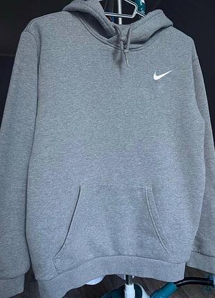 Худи на флисе оверсайз