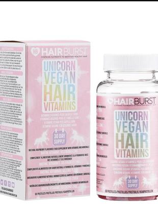 Вітаміни для веганів для росту й зміцнення волосся hairburst1 фото