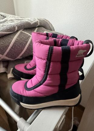 Зимние сапоги sorel 27 размер uk9