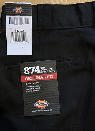 Dickies 874 нові чорні штани оригінал4 фото