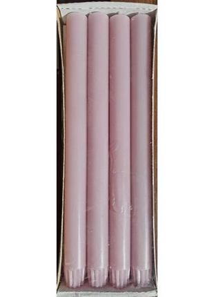 Свічка фіолетова h-30 см (у коробці 8 шт.)1 фото