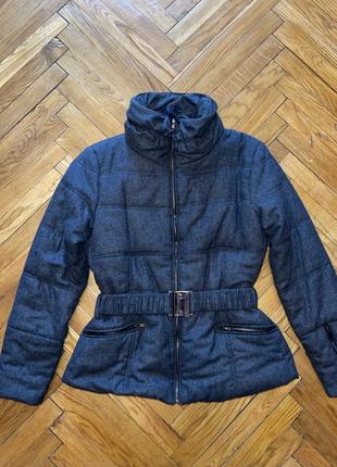 Шерстяная зимняя куртка в стиле zara h&m1 фото