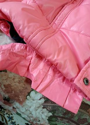 Курточка лососевого цвета7 фото