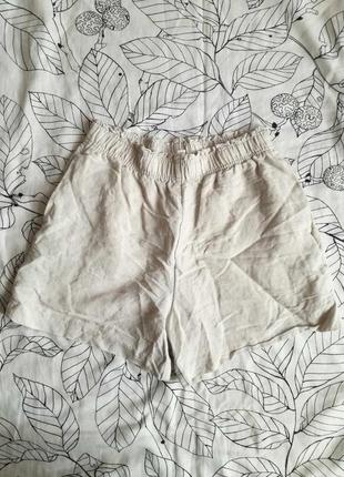 Шорти h&m linen blend8 фото