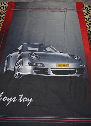 Полуторне ліжко постільна білизна хлопчикові машина машини авто