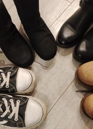 Ботинки, черевики, сапоги, зимние, зимові, 35-36 розм6 фото