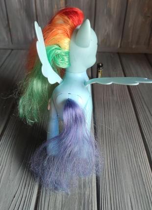 Інтерактивна іграшка від hasbro my little pony спритна рейнбоу деш9 фото