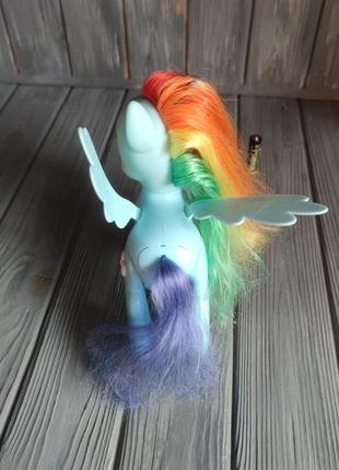 Інтерактивна іграшка від hasbro my little pony спритна рейнбоу деш3 фото
