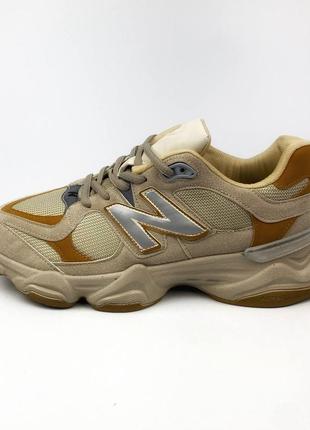 Дуже круті кросівки new balance 9060 beige  ✅3 фото