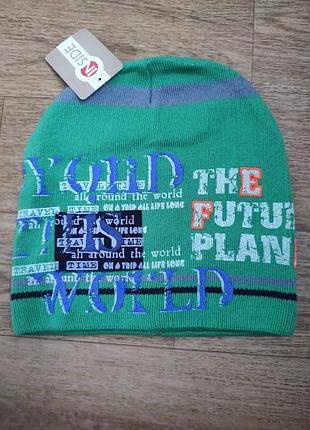 Новая мужская демисезонная шапка.