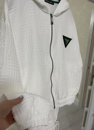 Костюм bottega без veneta спортивный белый