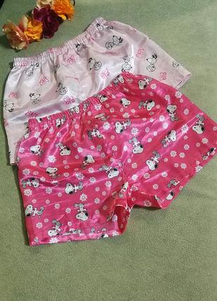 Домашние атласные шортики texass