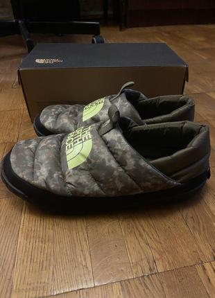 Тапочки кроссовки ботинки the north face nuptse mule thermoball 45-46 размер