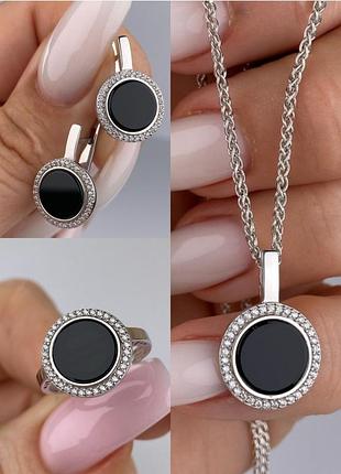 Змея черная кобра с чешуей из камней сваровски