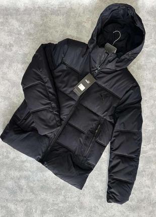 Зимняя куртка puma черная мужская8 фото