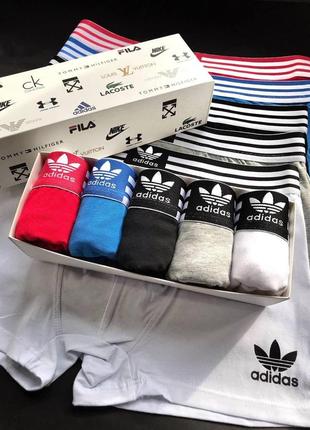 Чоловіча білизна adidas 5 шт5 фото